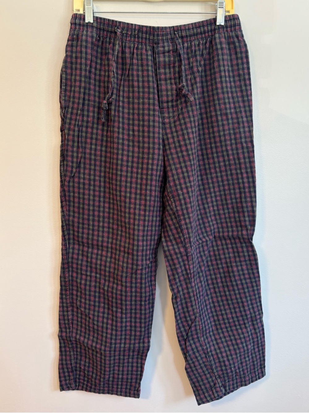 Midtown 100% cotton plaid drawstring pyjama pants PJ Bottoms